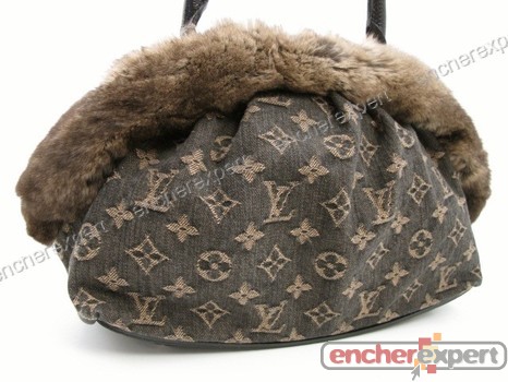 Sac Louis Vuitton Demi-Lune Chinchilla