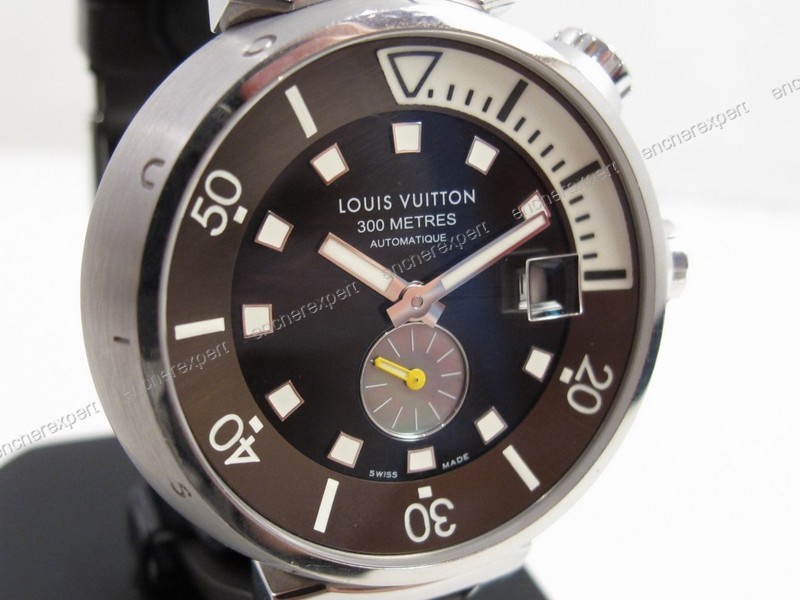 Louis Vuitton Tambour Diving, Reference Q1031, A Stainless Steel  Chronograph Wristwatch With Date And Bracelet, Circa 2004 Available For  Immediate Sale At Sotheby's