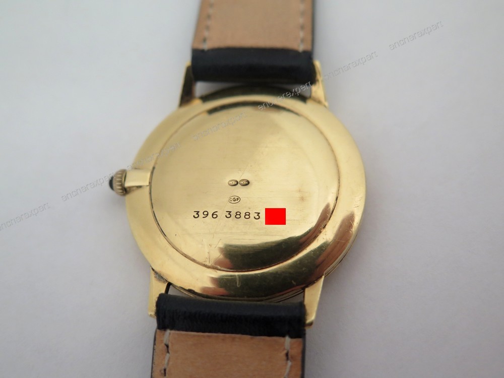 Vintage montre certina jubile or jaune 18k 750 Authenticit