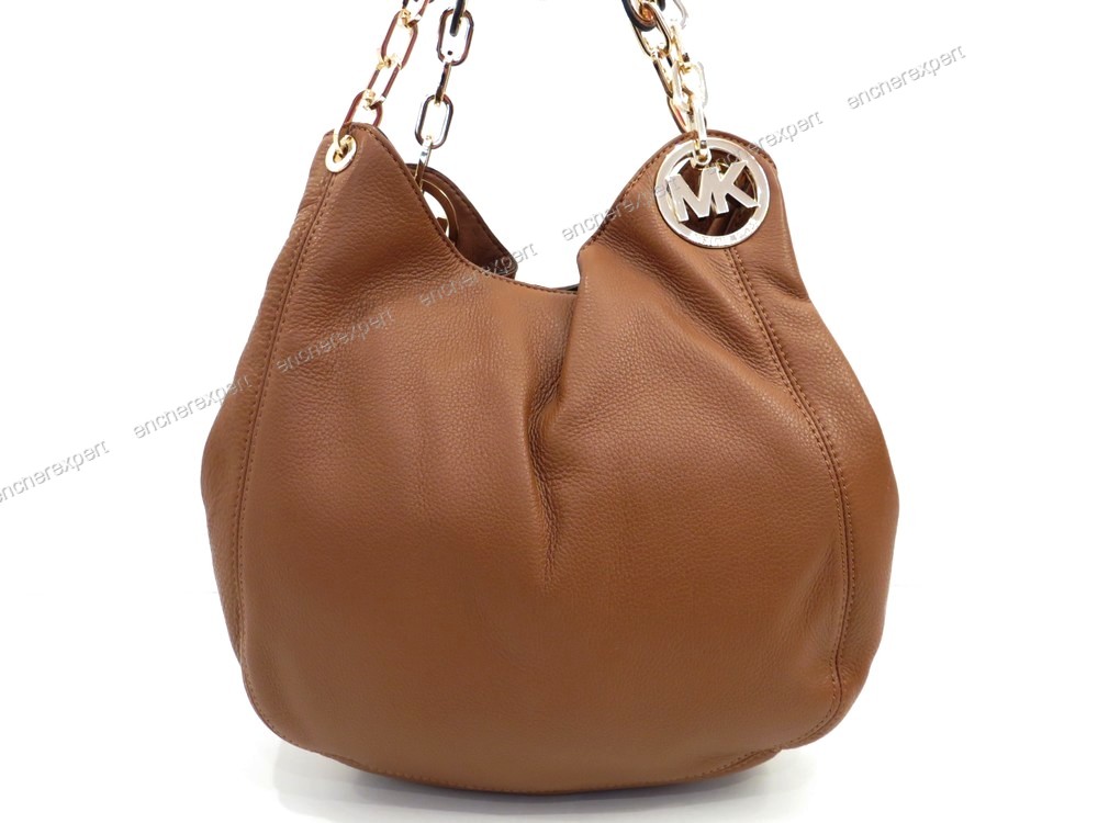 Michael kors fulton bag brown hotsell