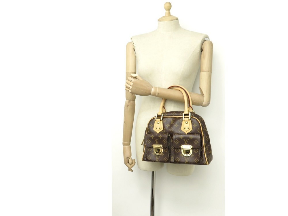 Louis Vuitton ManhattanPM Sac à main pour femmes M40026 Toile ref.204813 -  Joli Closet