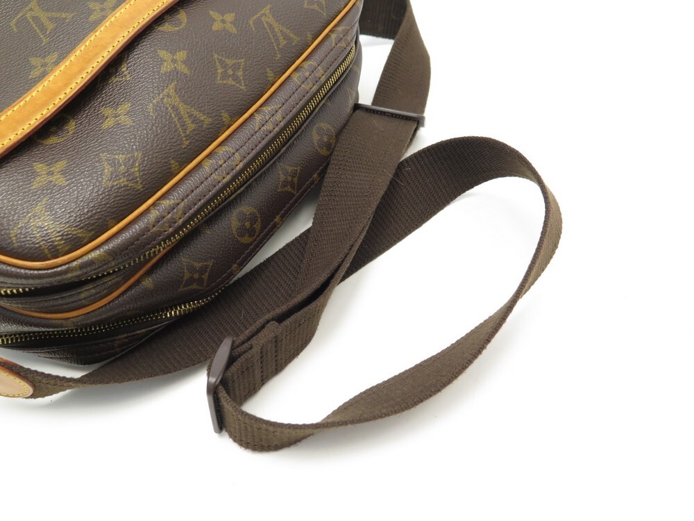 sacoche louis vuitton reporter pm en toile monogram