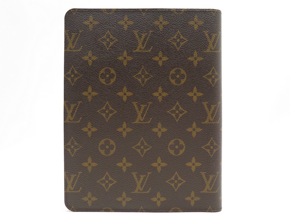 Louis Vuitton Monogram Desk Agenda Cover Bureau Diary R20100 Browns