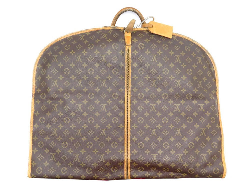 housse de vetement porte costume louis vuitton toile