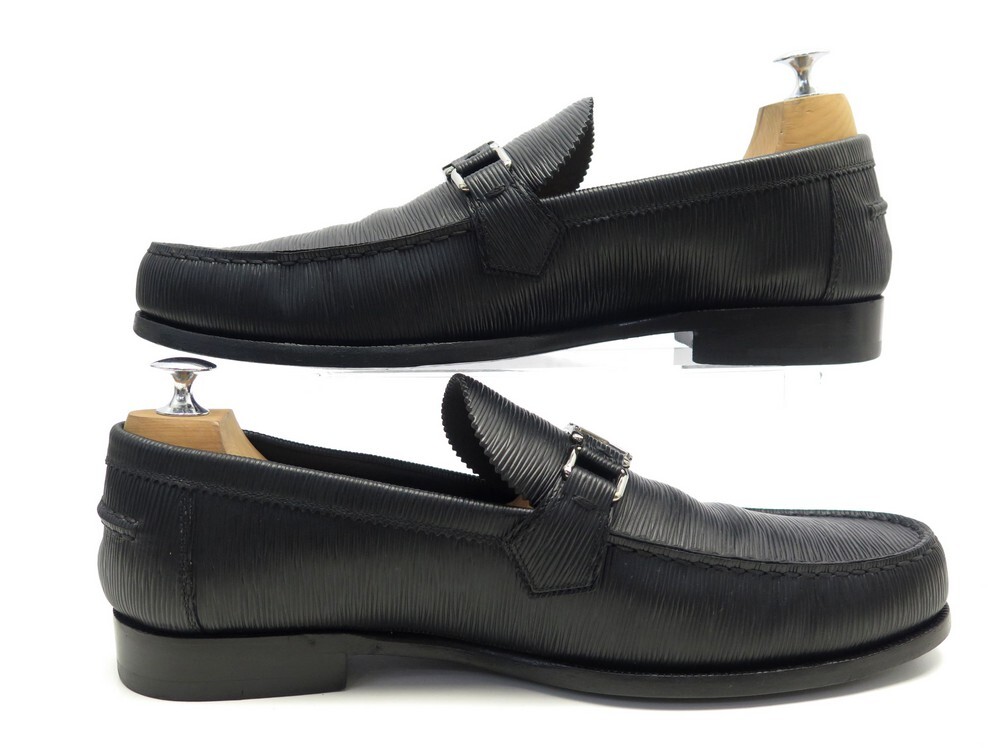 NEW LOUIS VUITTON MAJOR LOAFER EPI SHOES 10.5 44.5 LOAFERS SHOES